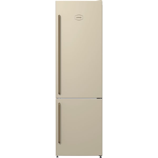 Combina frigorifica GORENJE NRK621CLI, No Frost Plus, 339 l, H 200 cm, Clasa A+, bej
