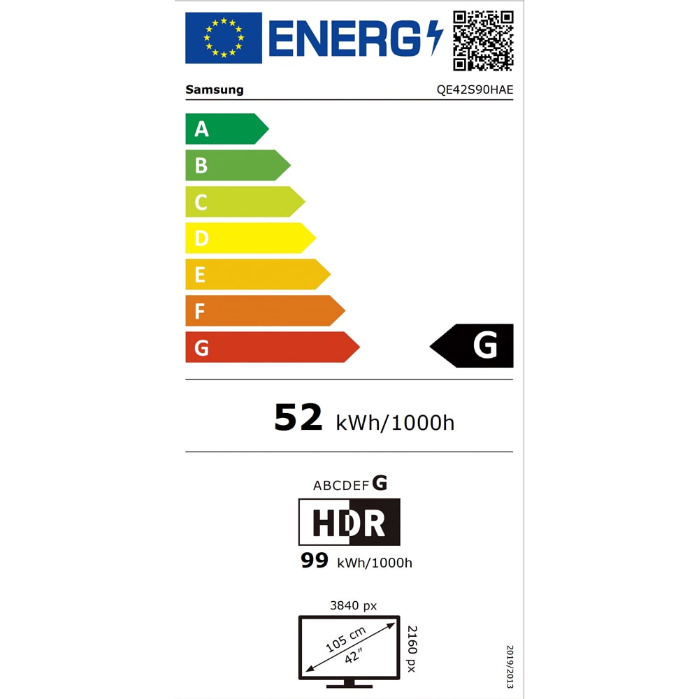 Televizor OLED Smart SAMSUNG 42S90H, Ultra HD 4K, 105cm