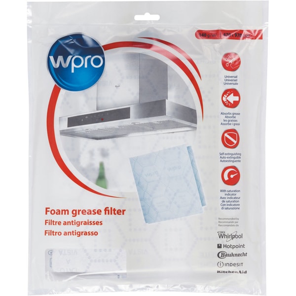 Filtru universal grasime WPRO 08526, 47 x 97 cm