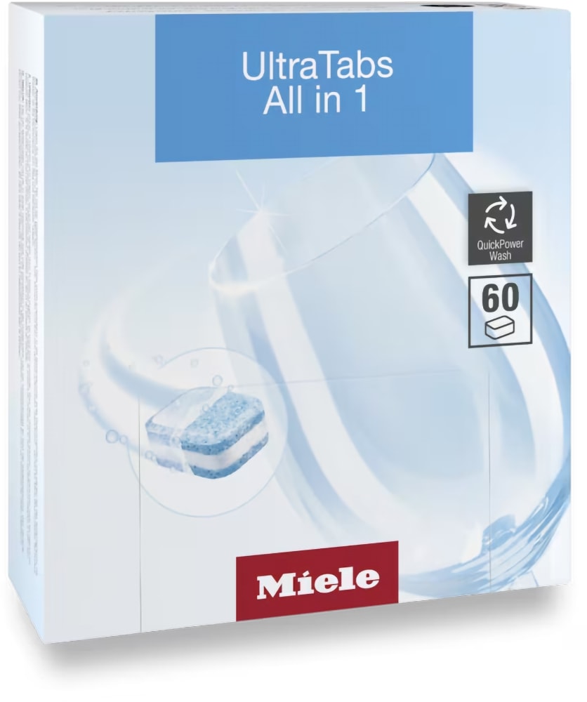 Detergent pentru masina de spalat vase MIELE UltraTabs All in One, 60 tablete