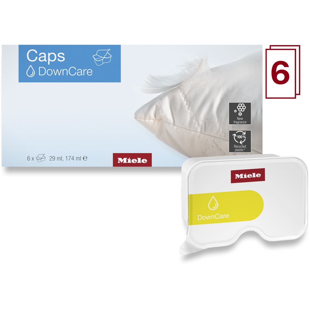 Detergent pentru articole din puf si perne MIELE DownCare 11485980, 6 bucati