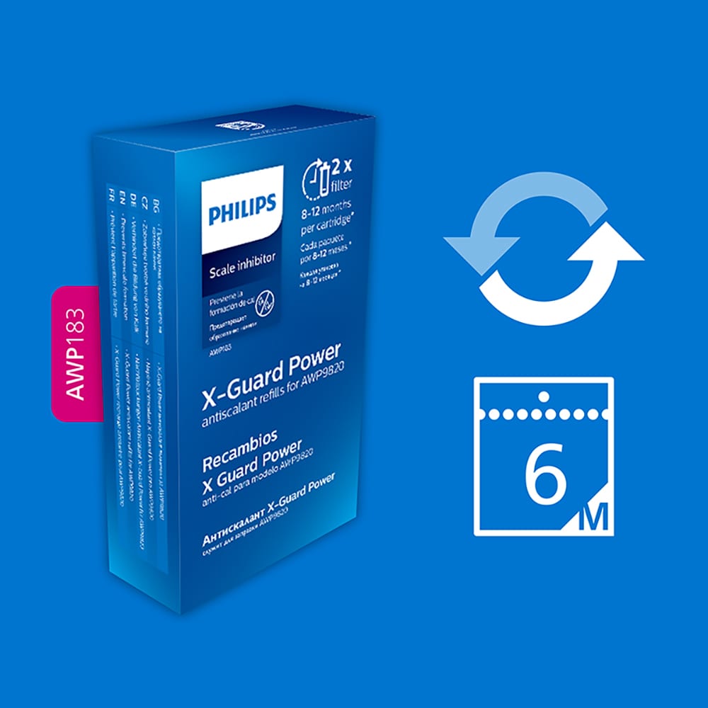 Inhibitor calcar PHILIPS 218585, alb-gri