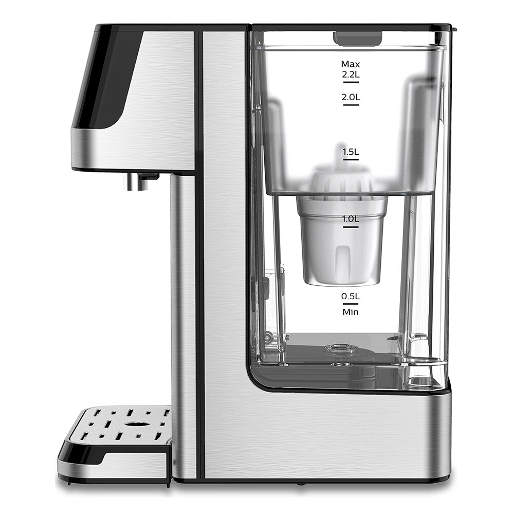 Dozator filtrate apa PHILIPS 218587, 2.2l, argintiu-negru