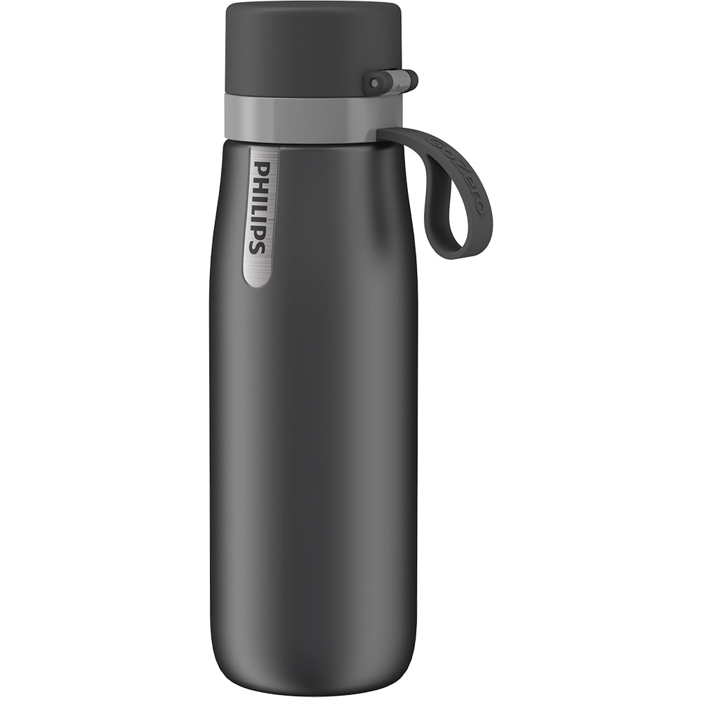 Sticla termica PHILIPS GoZero Daily 218598, 0.55l, gri-negru
