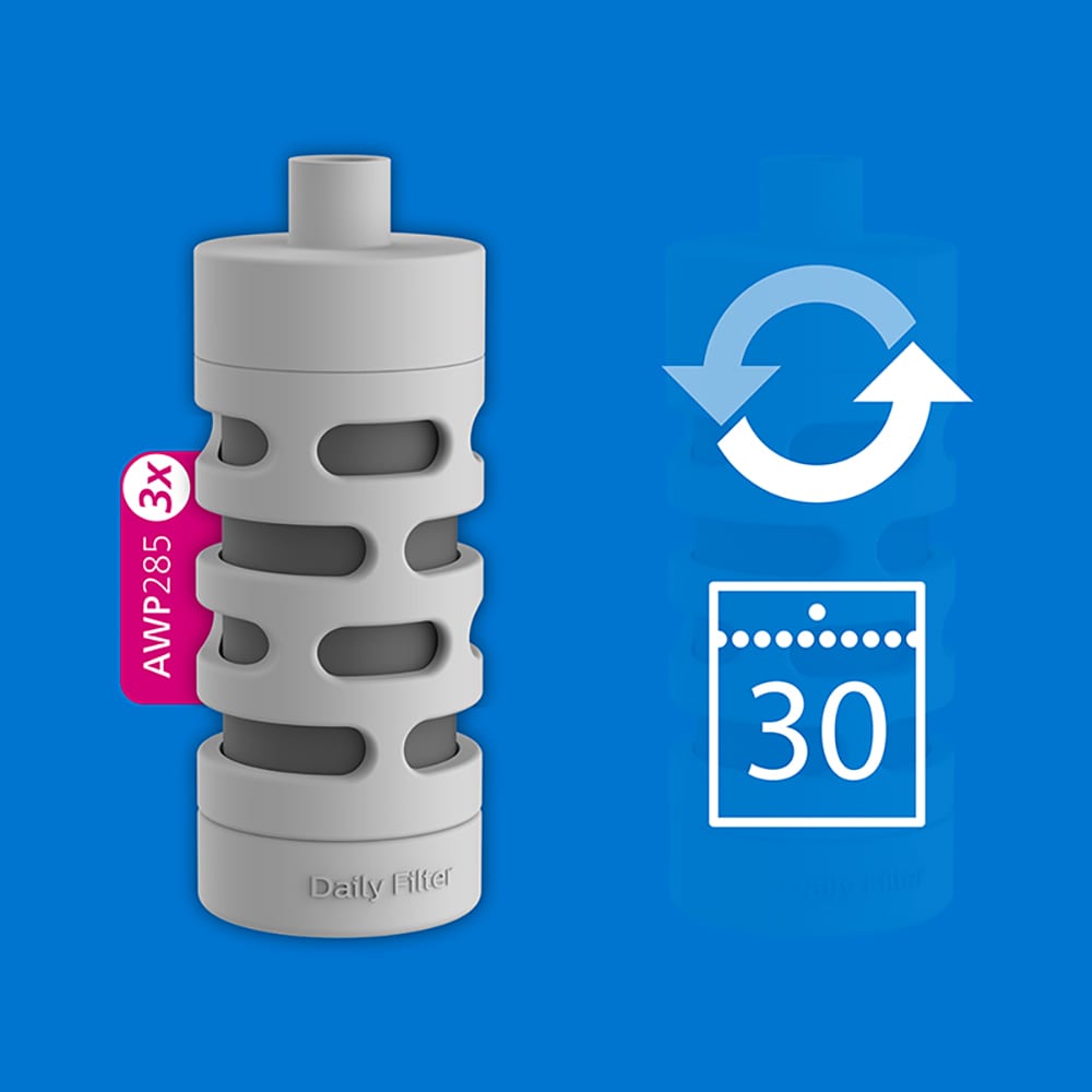 Set filtre PHILIPS 218601, 3 buc, alb 