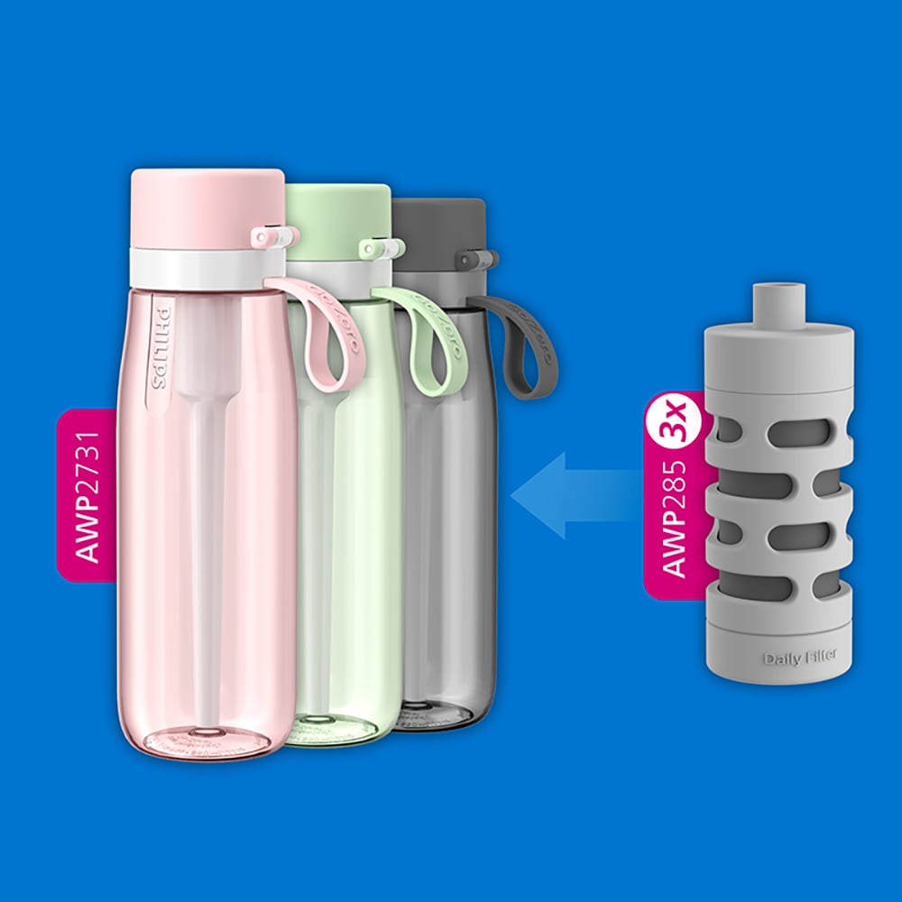 Set filtre PHILIPS 218601, 3 buc, alb 