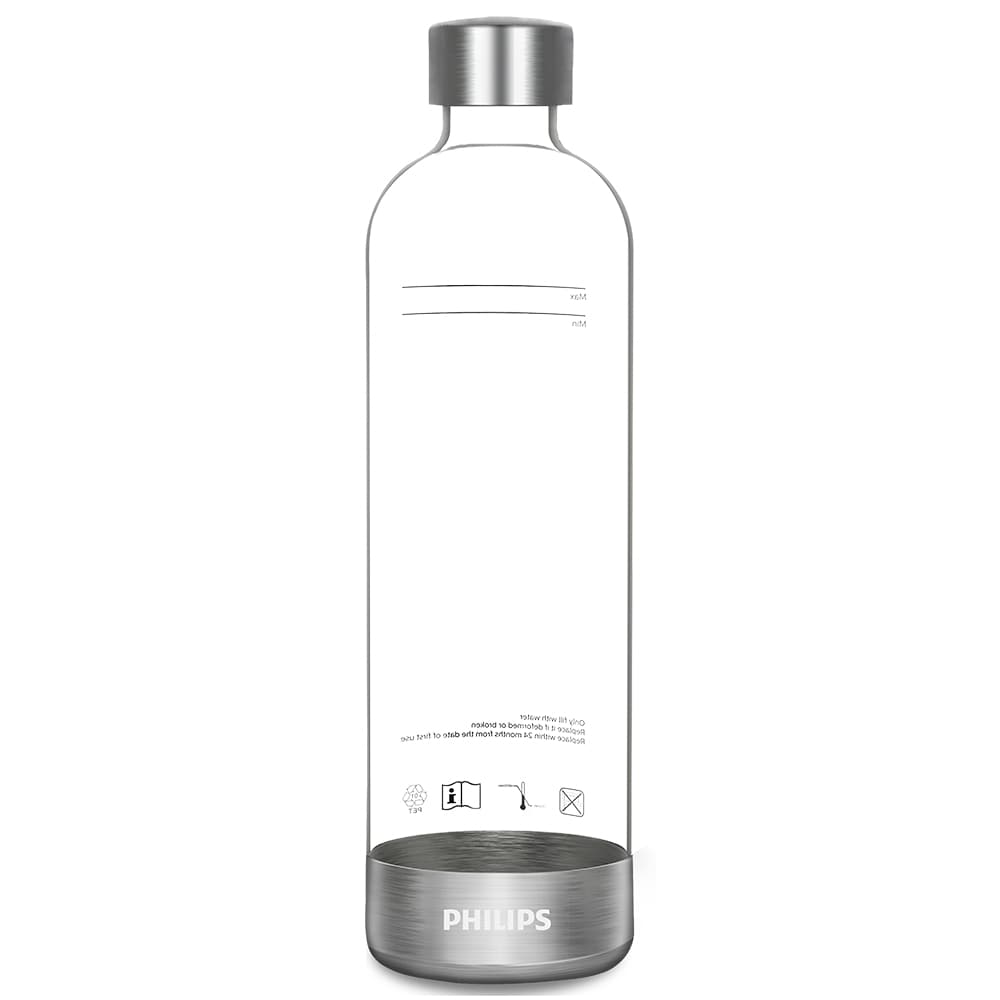 Sticla de carbonatare PHILIPS Viva 218622, argintiu