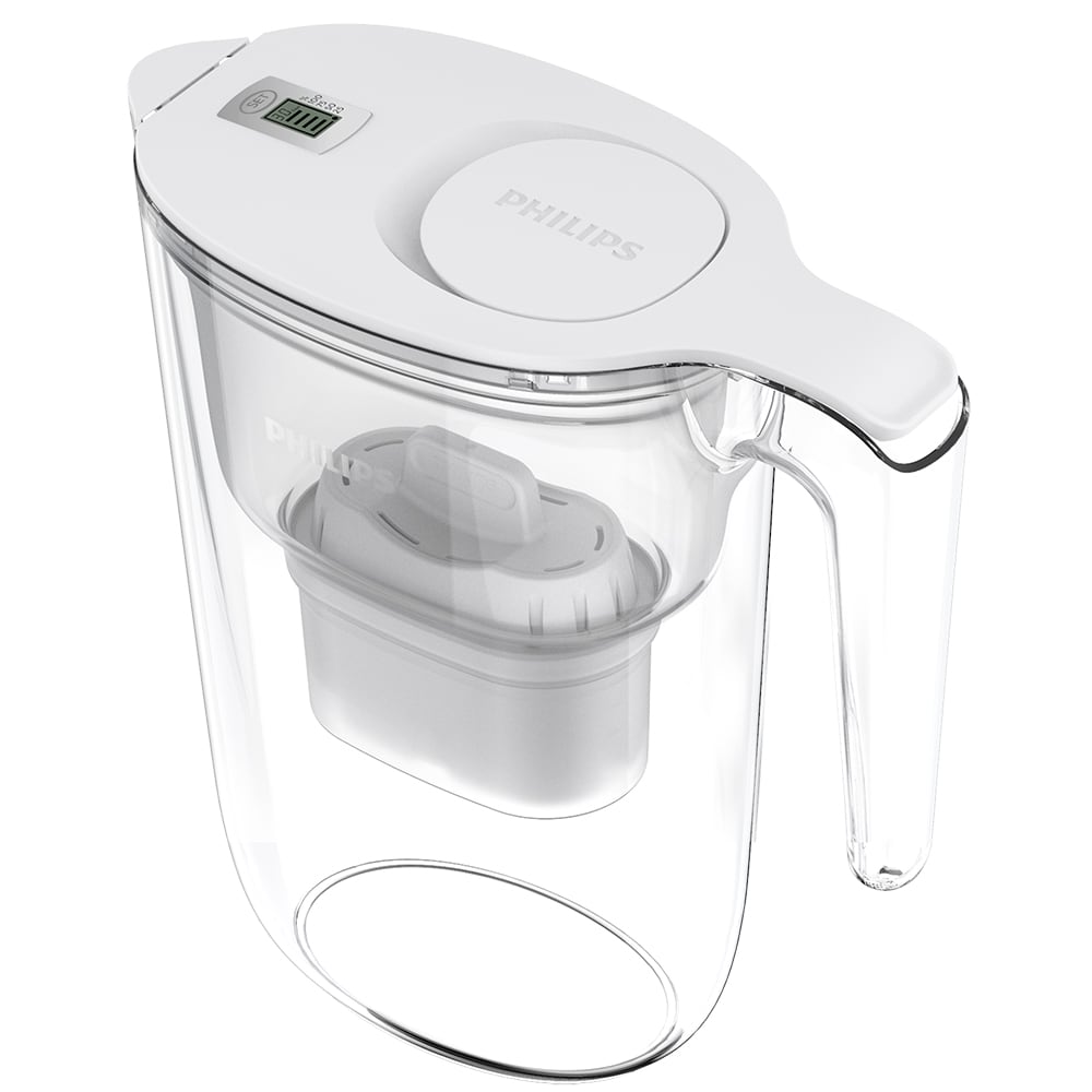 Cana filtranta PHILIPS 218627, 2.6l, alb-transparent