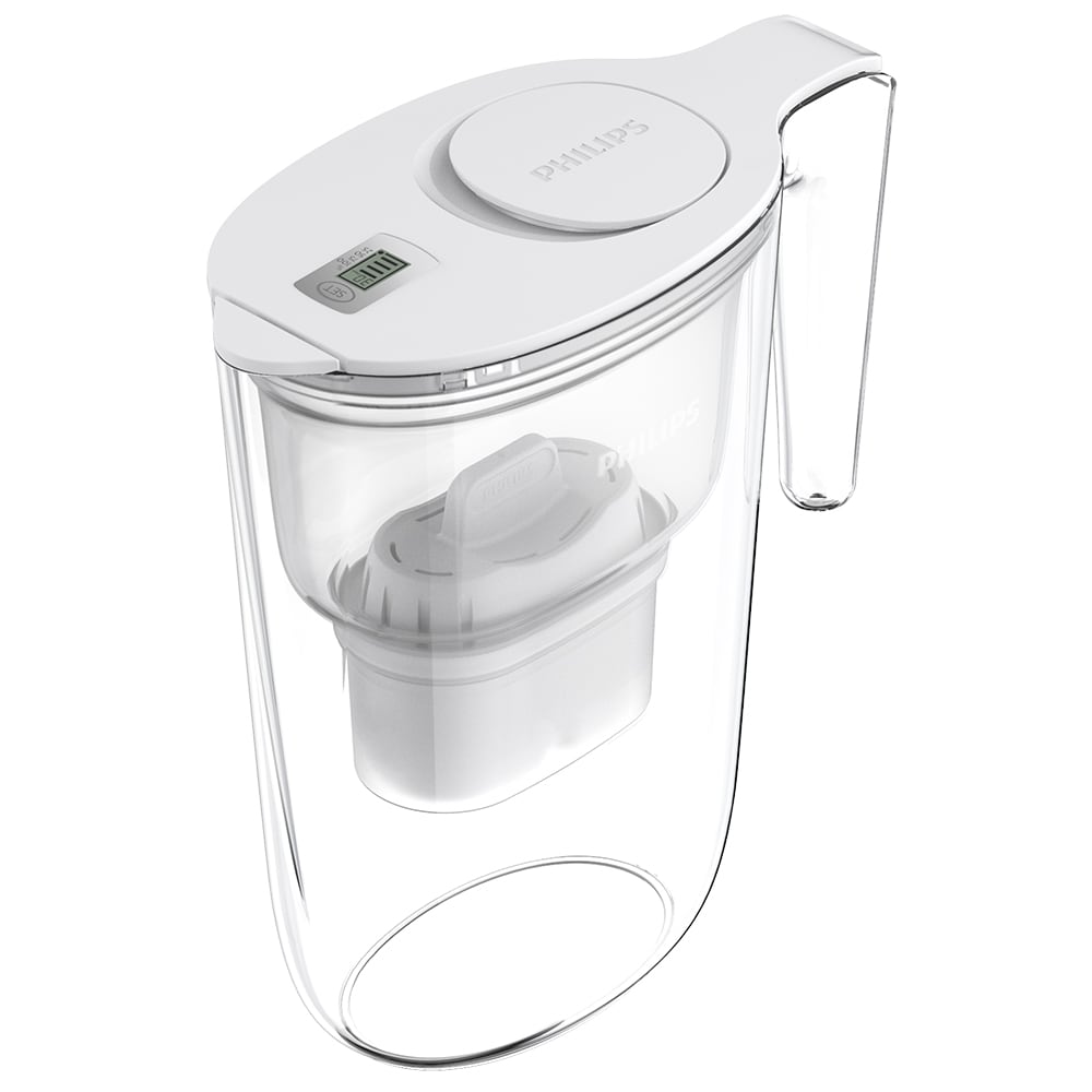 Cana filtranta PHILIPS 218627, 2.6l, alb-transparent