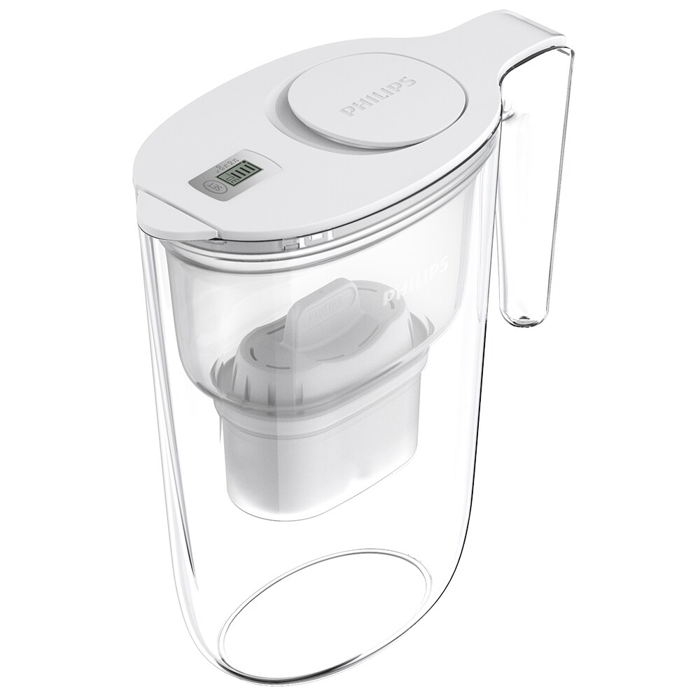 Cana filtranta PHILIPS 218628, 2.6l, alb-transparent