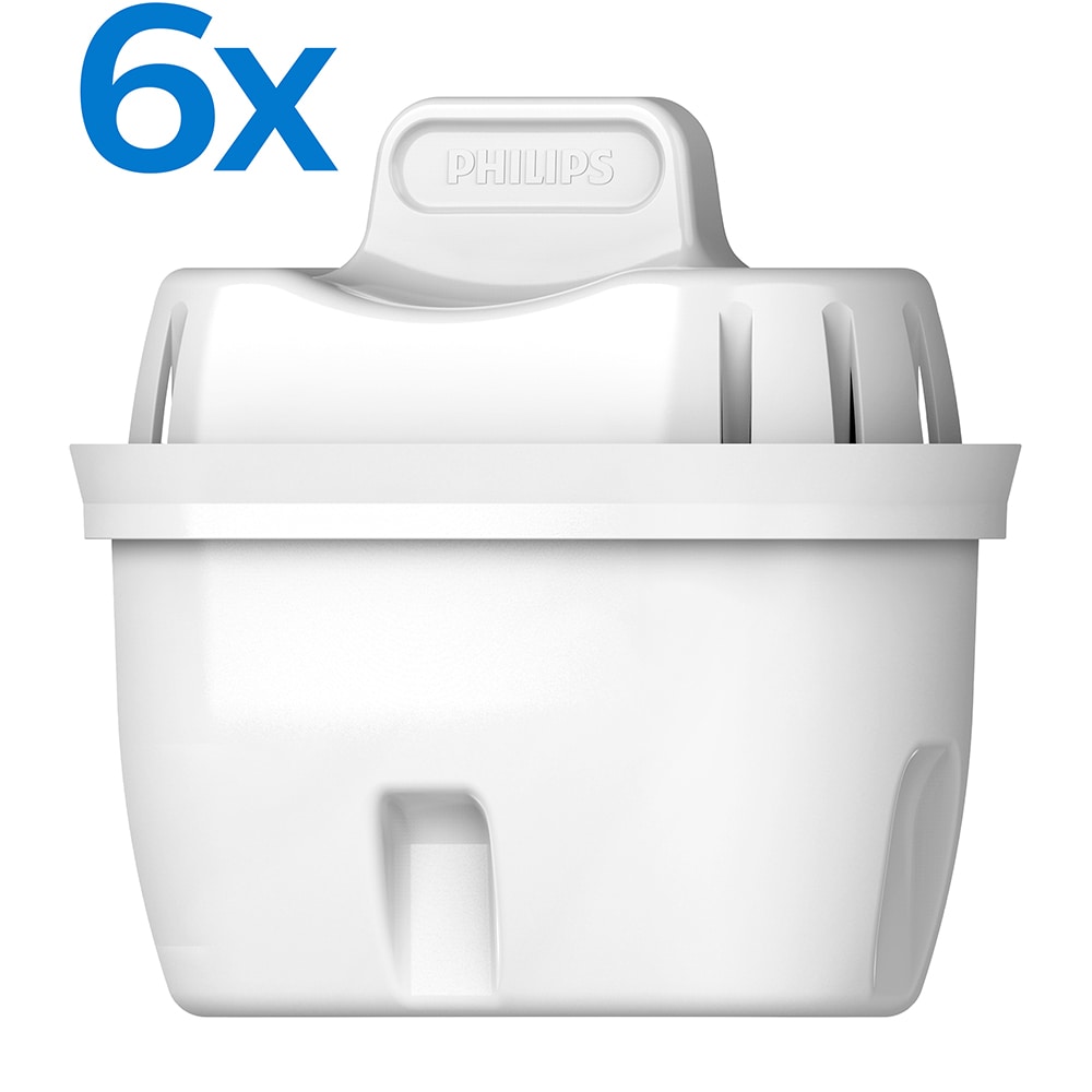 Set filtre PHILIPS Micro X-Clean 218634, 6 buc, alb