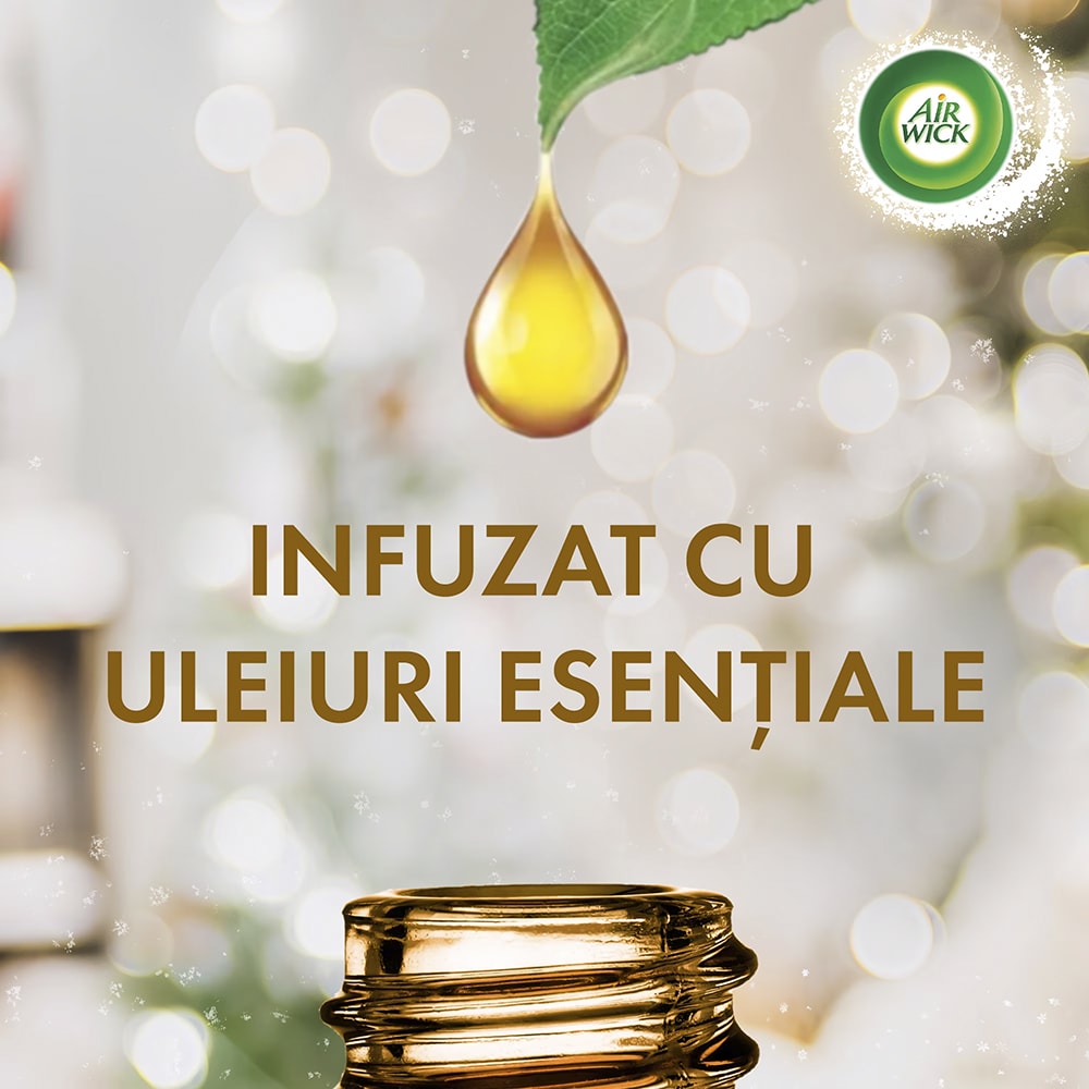Odorizant cu betisoare AIR WICK, Biscuiti cu Vanilie, 30ml