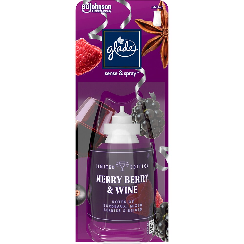 Rezerva odorizant de camera GLADE Sense&Spray Apple Merry Berry, 18ml