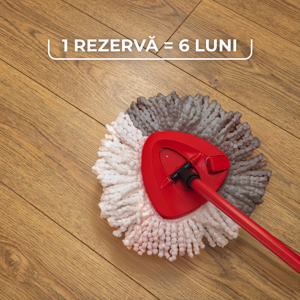 Rezerva mop VILEDA Turbo Classic, alb