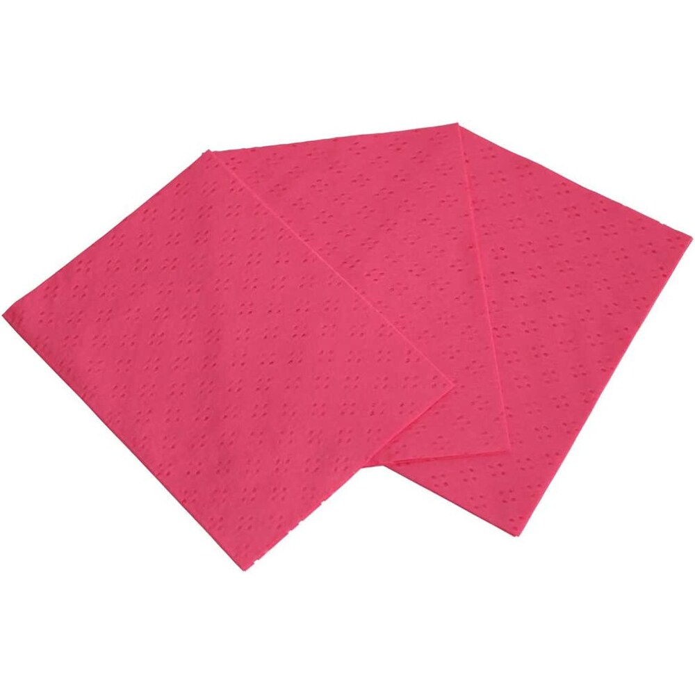 Laveta perforata VILEDA 46705, 35 x 45 cm, 6 bucati, roz