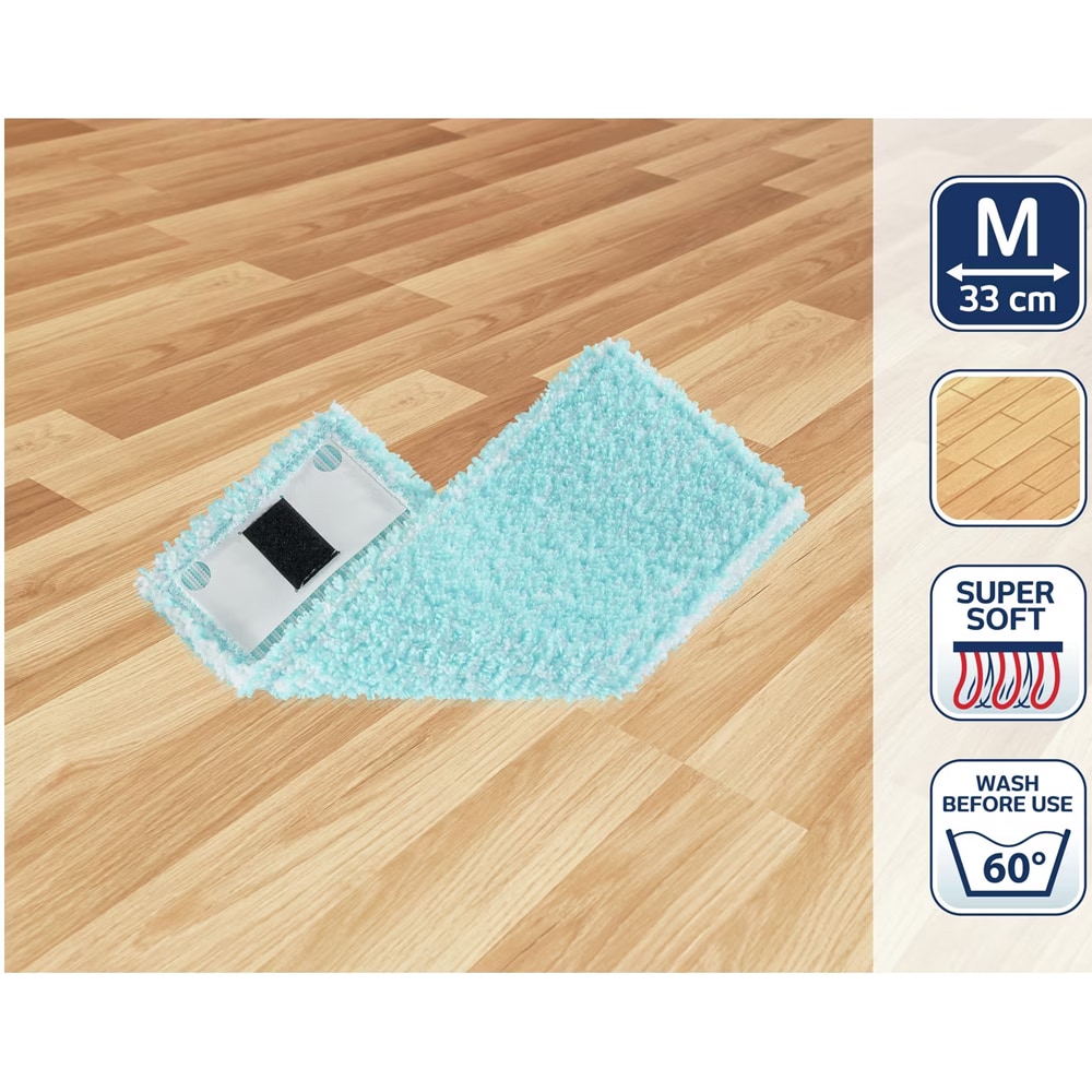 Rezerva mop LEIFHEIT Clean Twist M Ergo, turcoaz