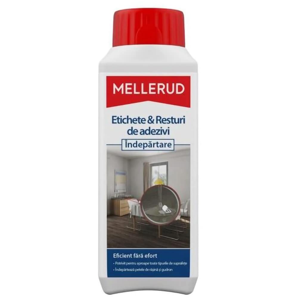 Solutie de curatare a resturilor de adezivi MELLERUD, 250ml