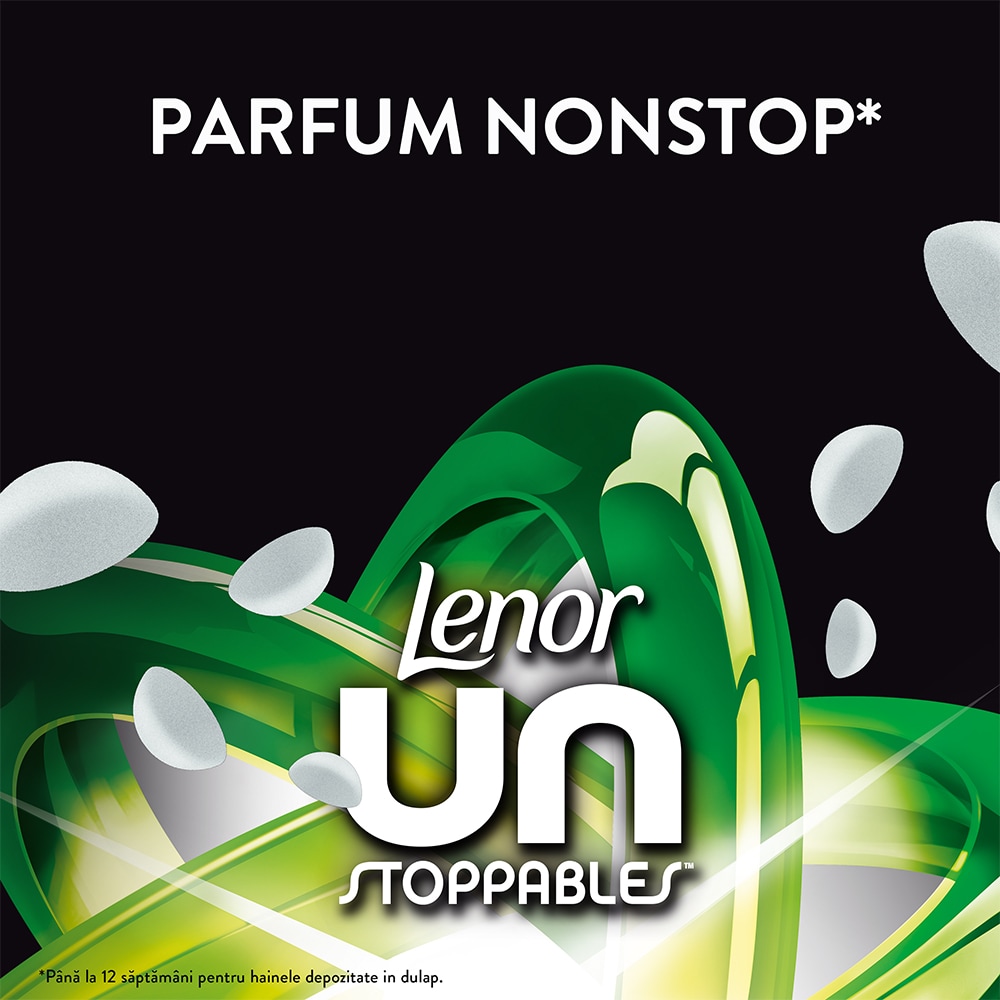 Perle parfumate LENOR Unstoppables, Scent of Ariel, 495 g, 40 spalari