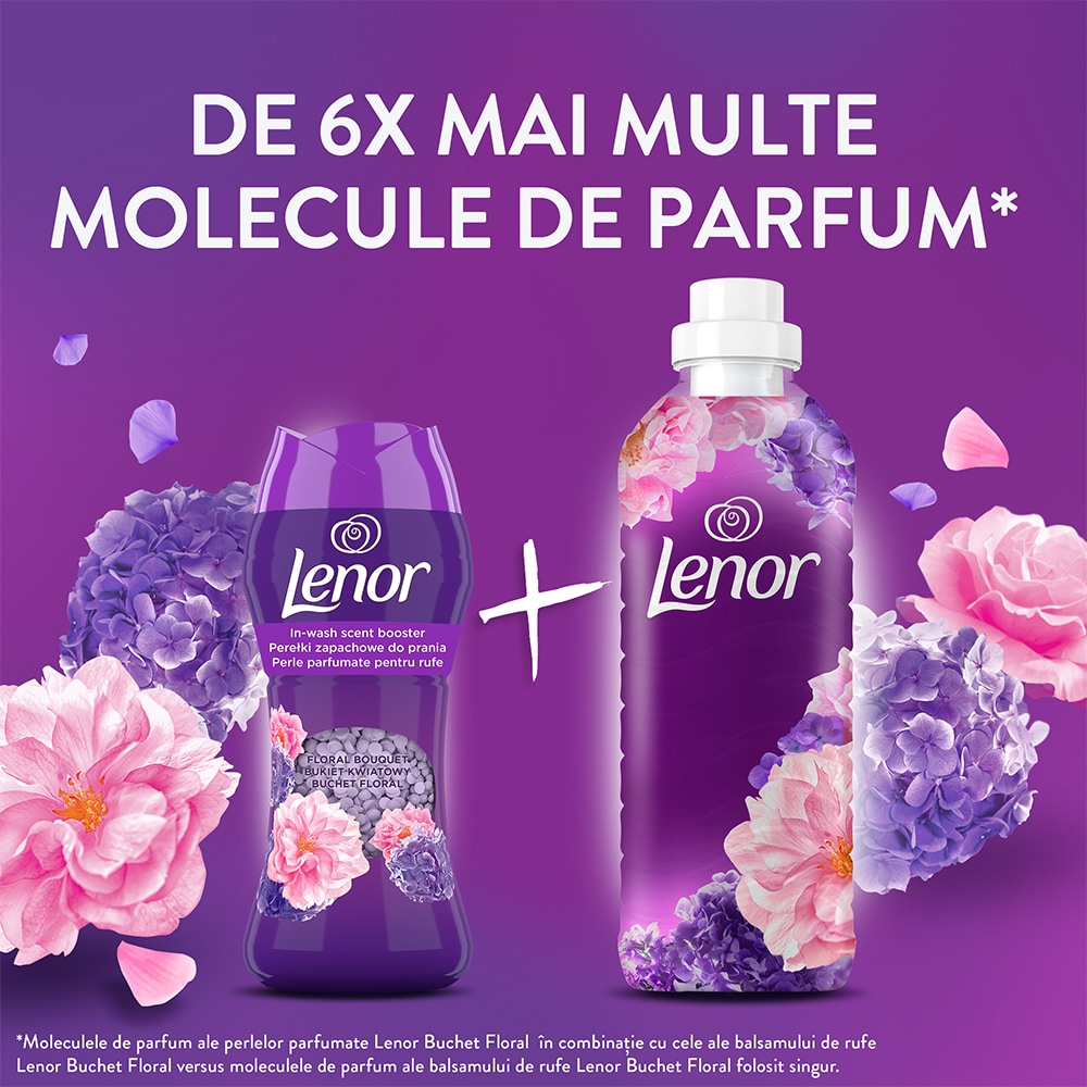 Perle parfumate LENOR Floral Bouquet, 270 g, 22 spalari