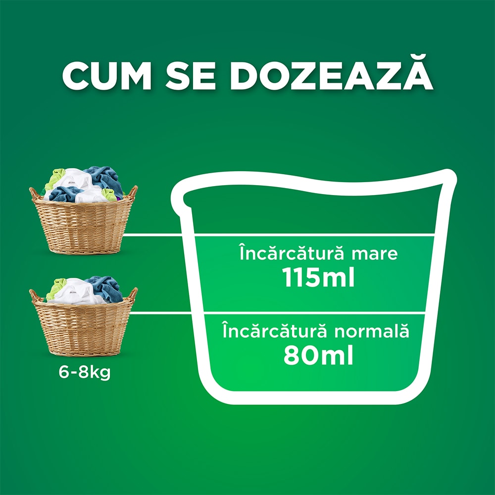 Detergent lichid ARIEL Color, 2.7 l, 60 spalari