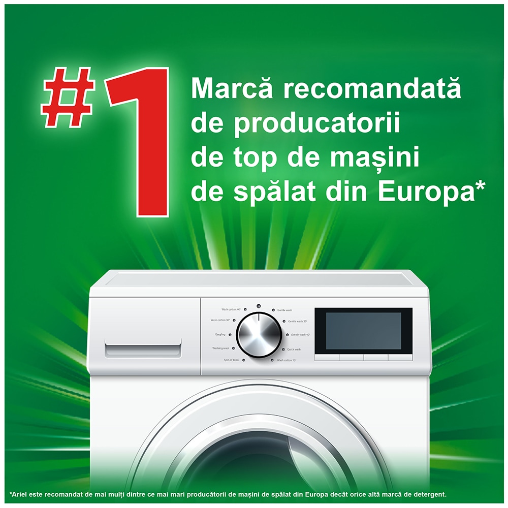 Detergent lichid ARIEL Mountain Spring, 2 x 3.15l, 140 spalari