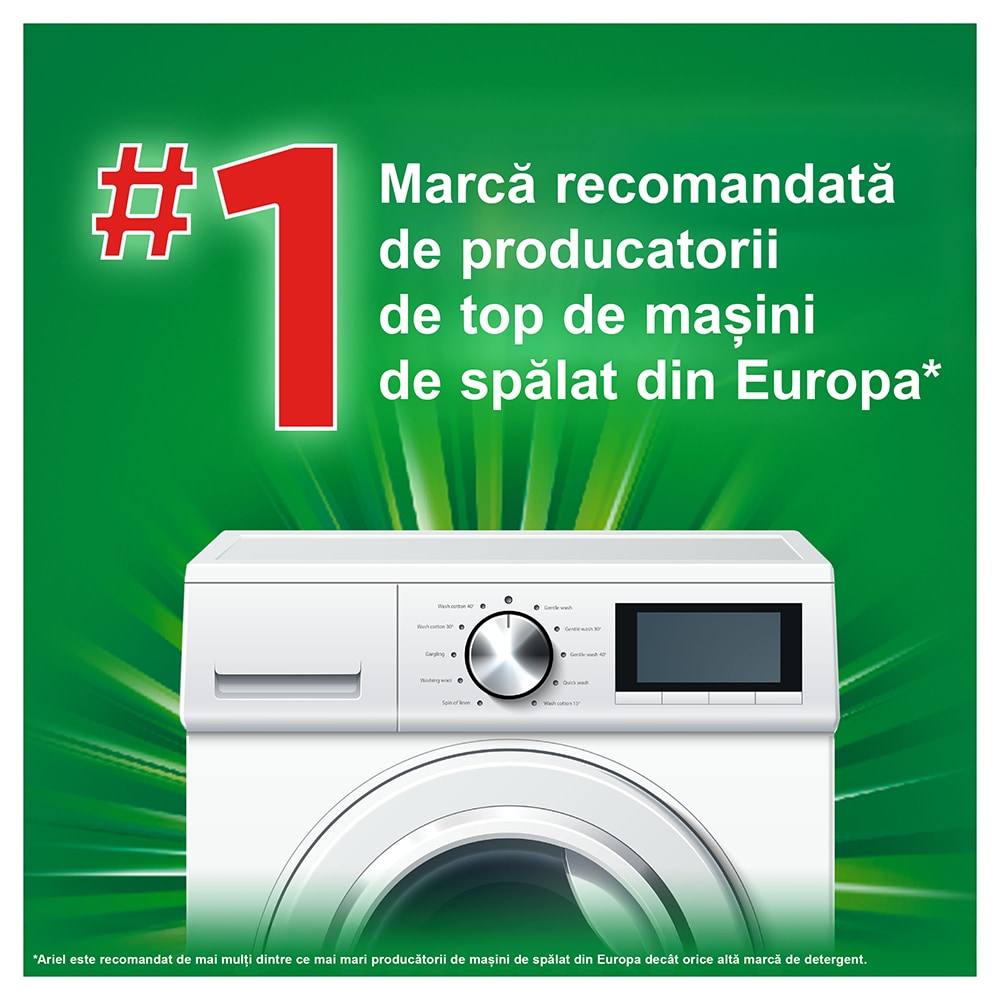 Detergent lichid ARIEL Alpine, 1.8 l, 40 spalari