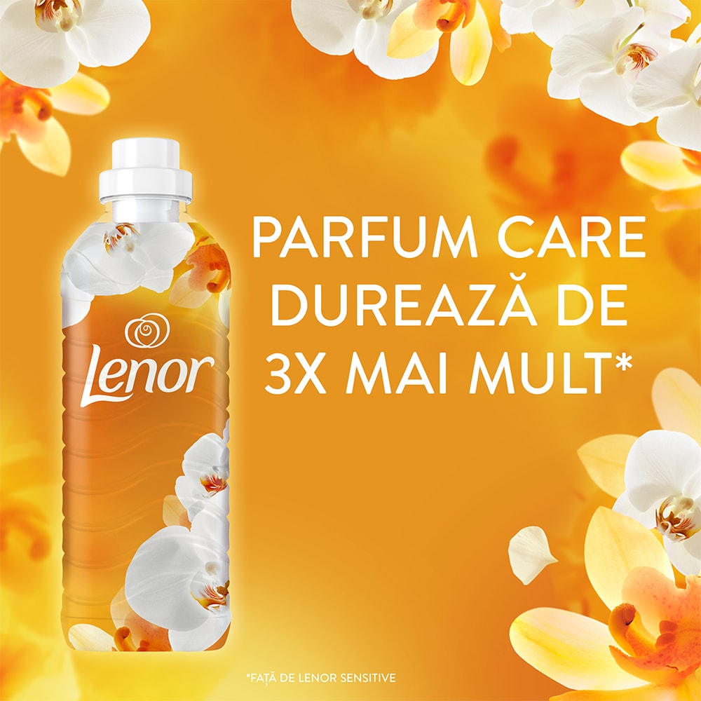 Balsam de rufe LENOR Gold Orchid & Vanilla, 1.239 l, 59 spalari