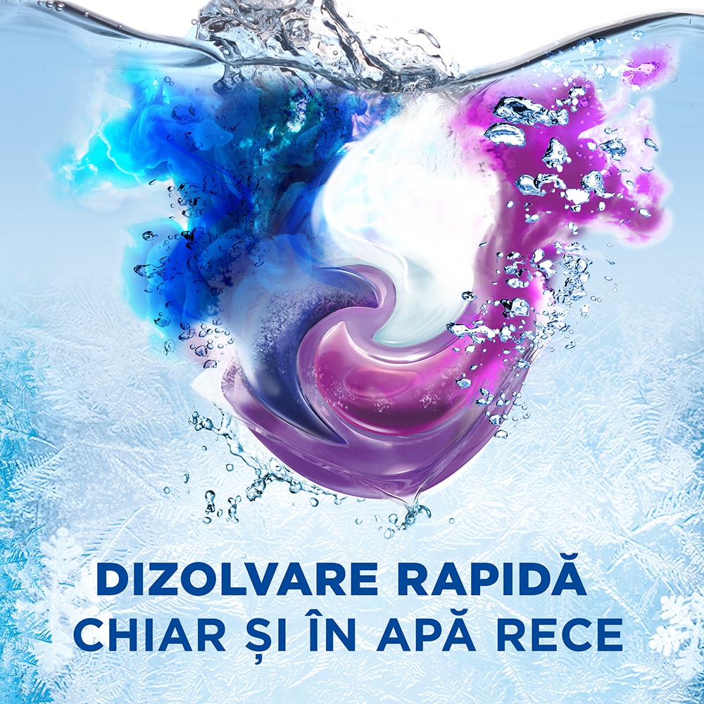 Detergent capsule ARIEL Allin1 PODS + Extra Fiber Care, 38 spalari