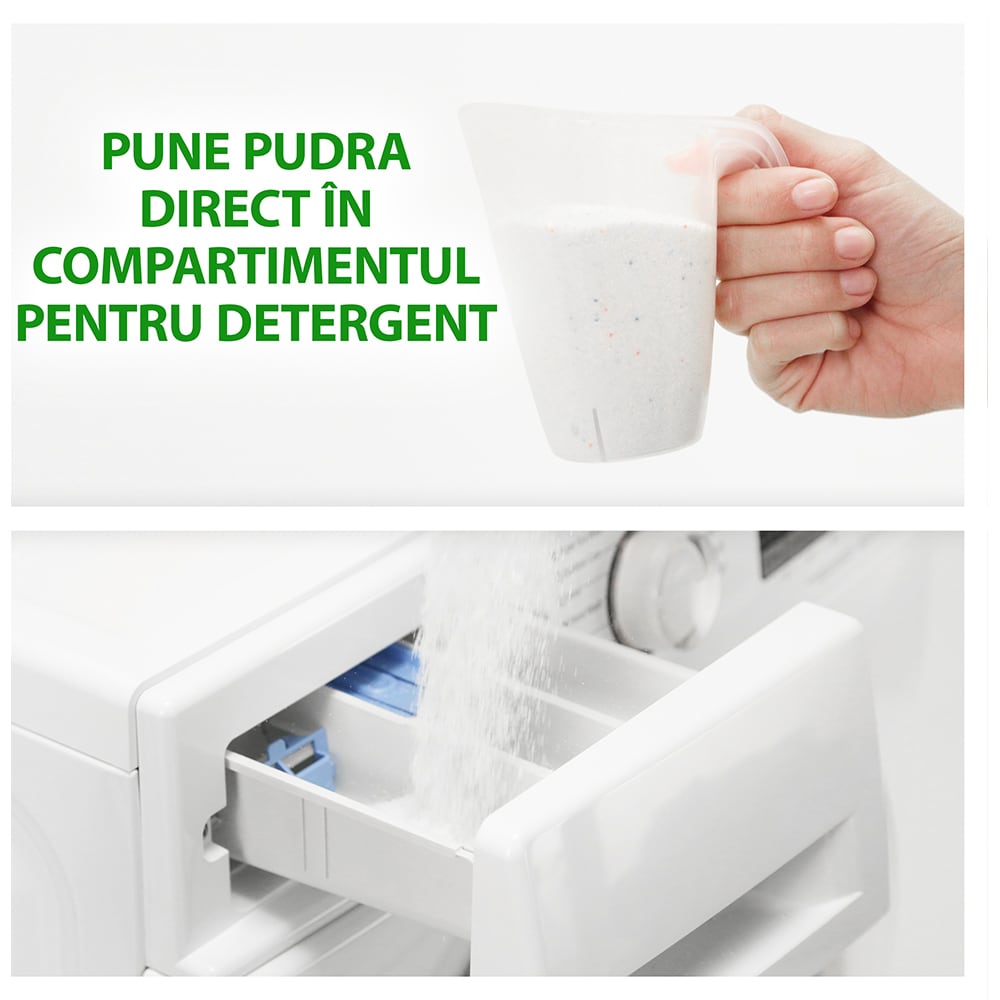 Detergent automat ARIEL Instant Powder Whites + Colors, 8 kg, 80 spalari