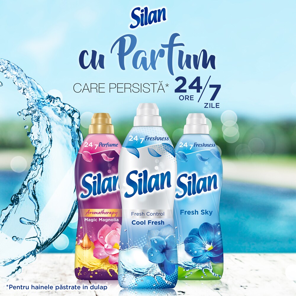 Balsam de rufe SILAN Fresh Control Cool Fresh, 1.1 l, 50 spalari