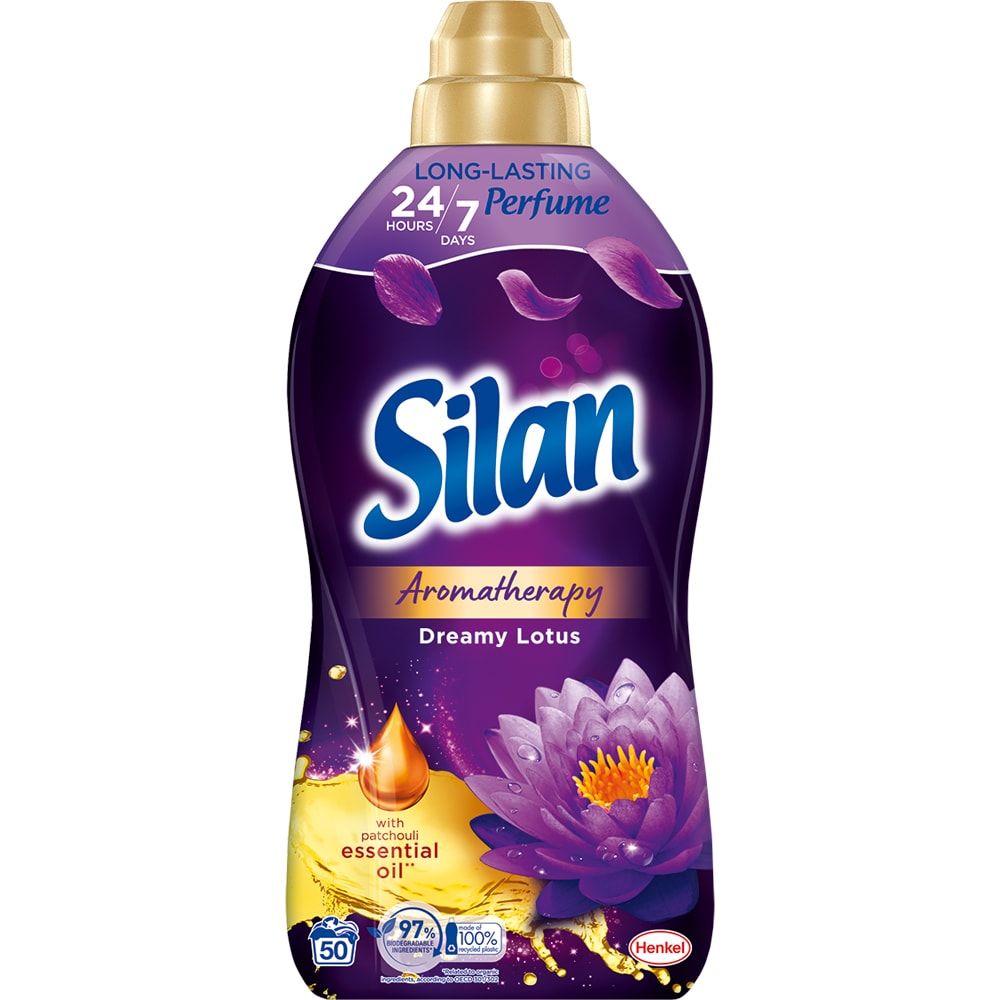 Balsam de rufe SILAN Aroma Therapy Dreamy Lotus, 1.1 l, 50 spalari
