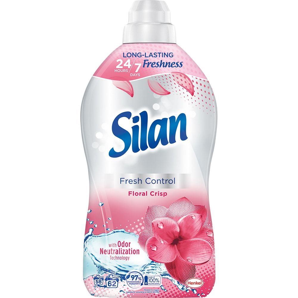 Balsam de rufe SILAN Fresh Control Floral Crisp, 1364 ml, 62 spalari