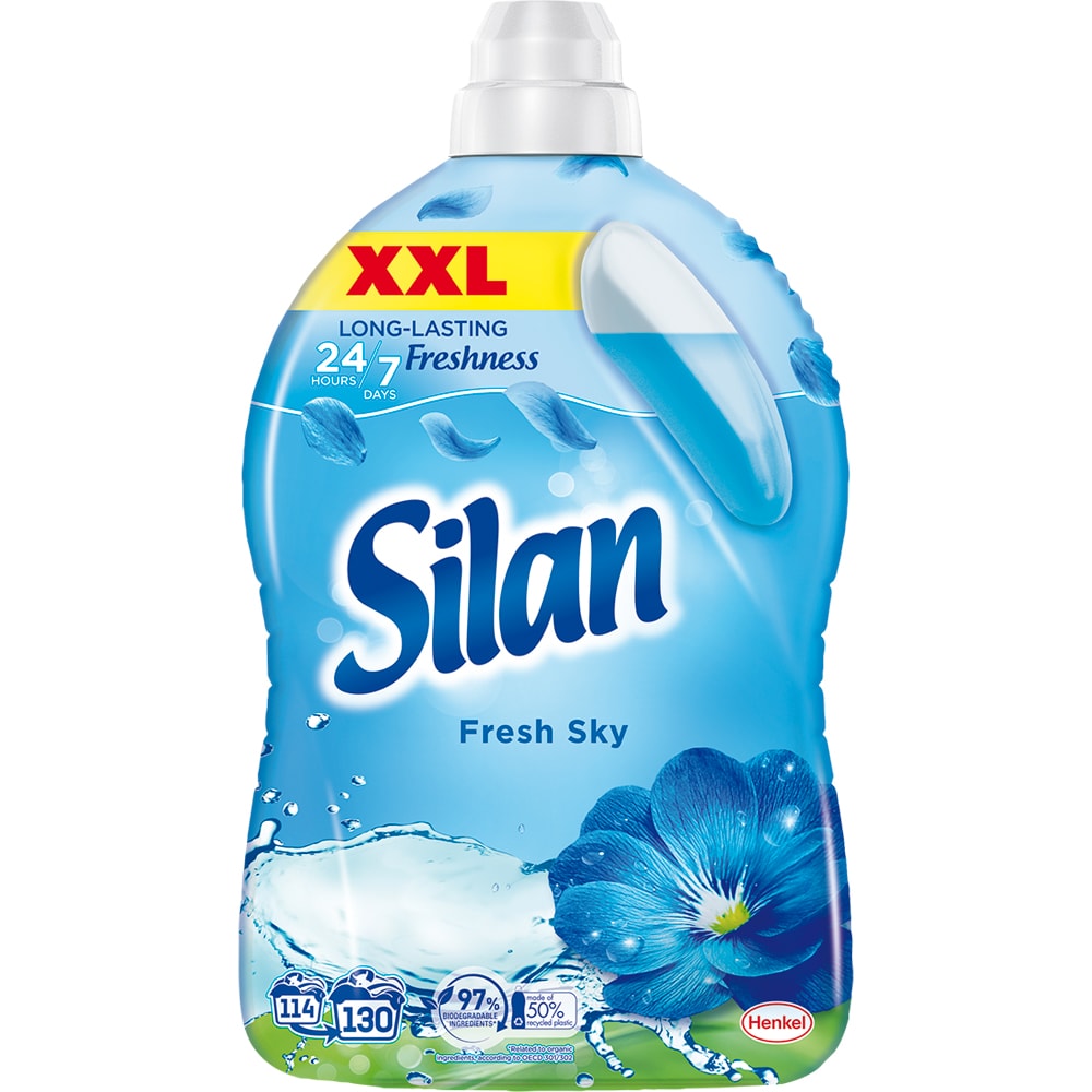 Balsam de rufe SILAN Fresh Sky, 2860 ml, 130 spalari