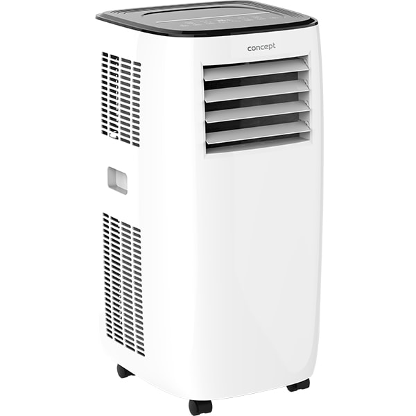 Aer conditionat portabil CONCEPT KV0800, 8000 BTU, A, Dezumidificare, kit instalare inclus, alb