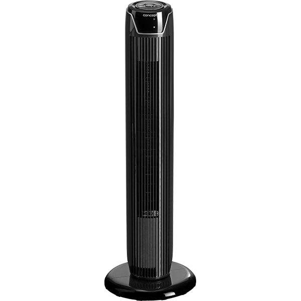 Ventilator turn CONCEPT VS5110, 3 trepte de viteza, 45W, Afisaj digital, negru