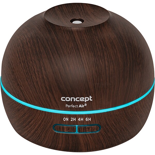 Umidificator de aer CONCEPT ZV1006, 0.3l, Difuzor aromaterapie, maro inchis