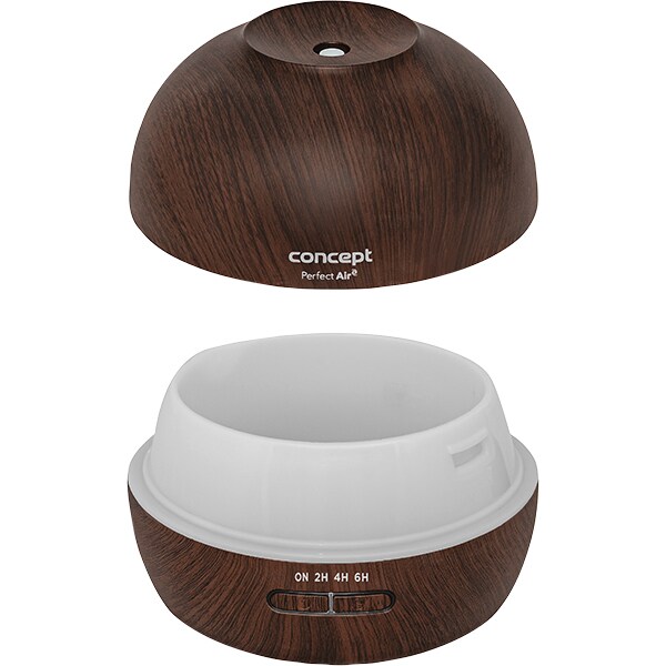 Umidificator de aer CONCEPT ZV1006, 0.3l, Difuzor aromaterapie, maro inchis
