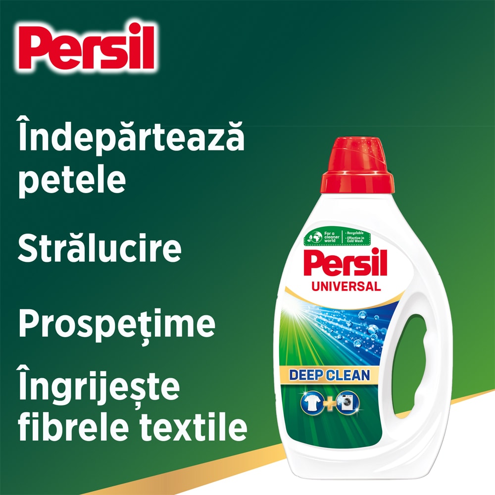Detergent lichid PERSIL Deep Clean Universal, 2.97 l, 66 spalari