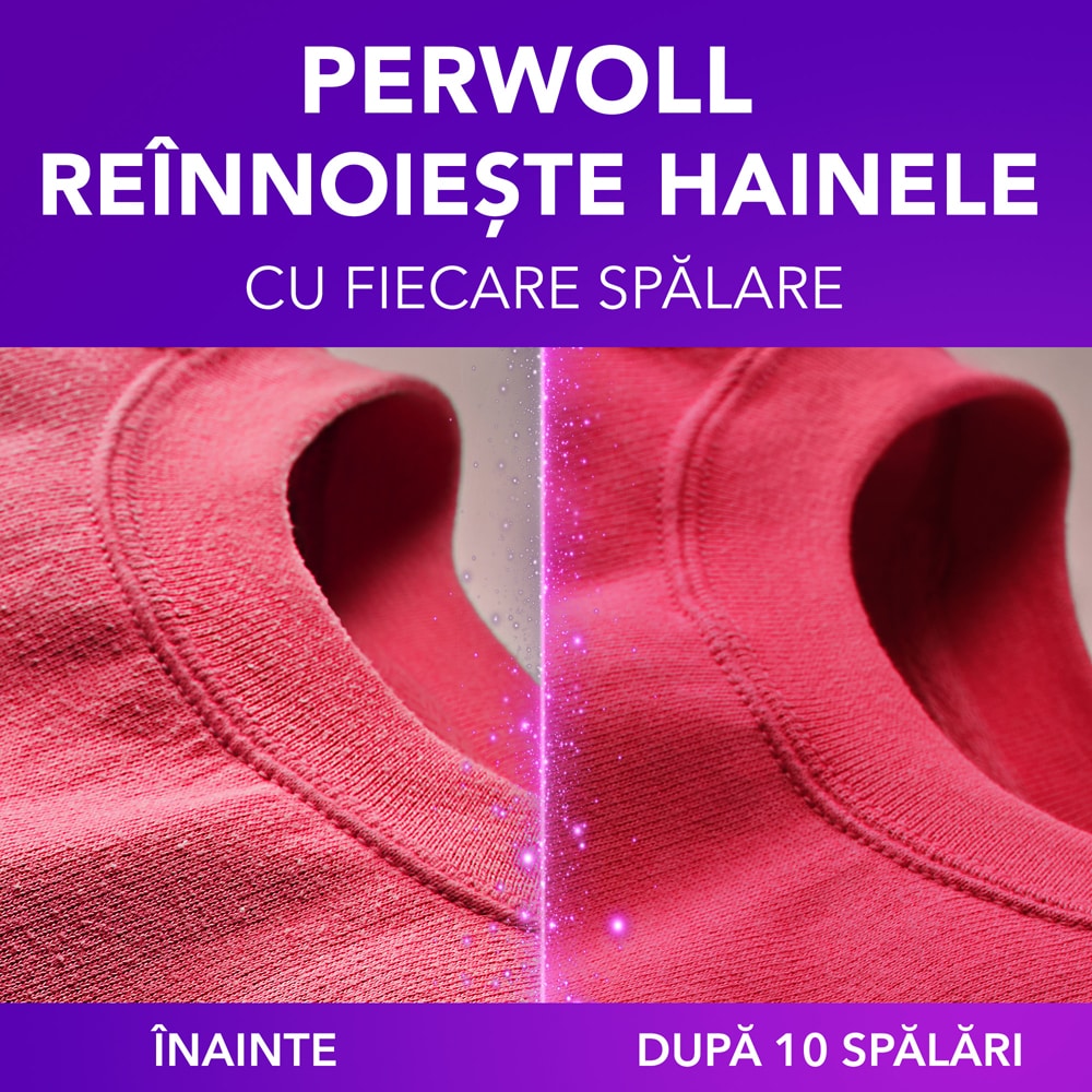 Detergent lichid PERWOLL Renew Color, 4 l, 80 spalari