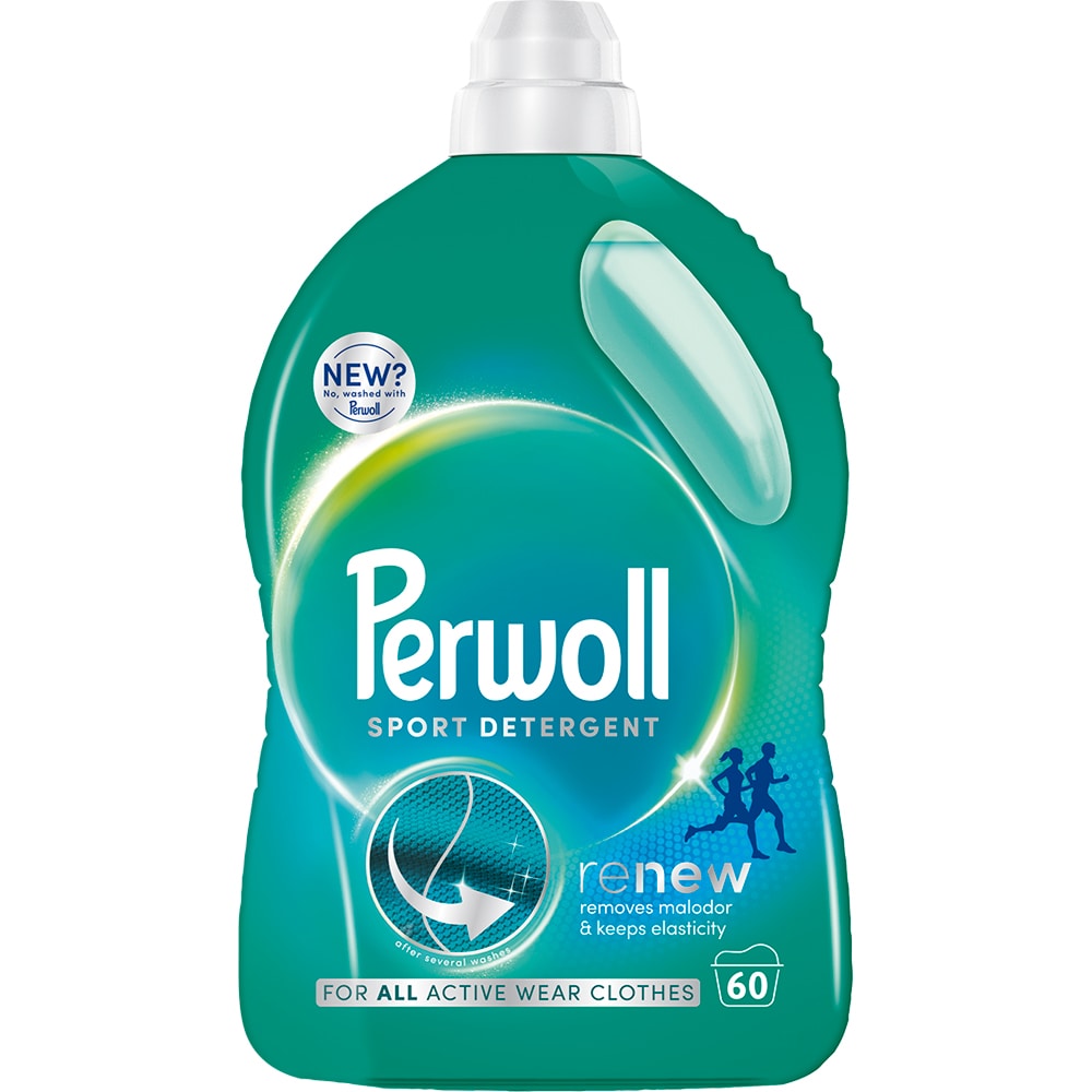 Detergent lichid PERWOLL Renew Sport, 3 l, 60 spalari