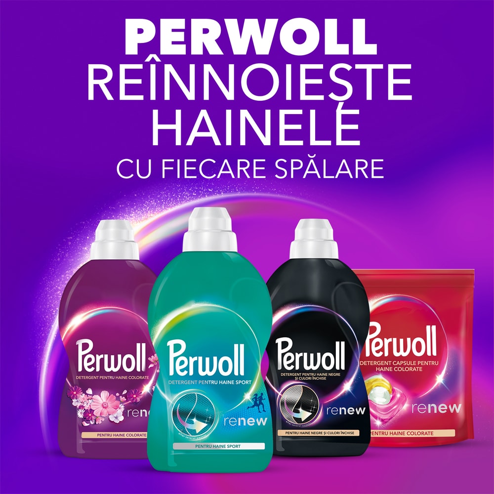 Detergent lichid PERWOLL Renew Sport, 3 l, 60 spalari