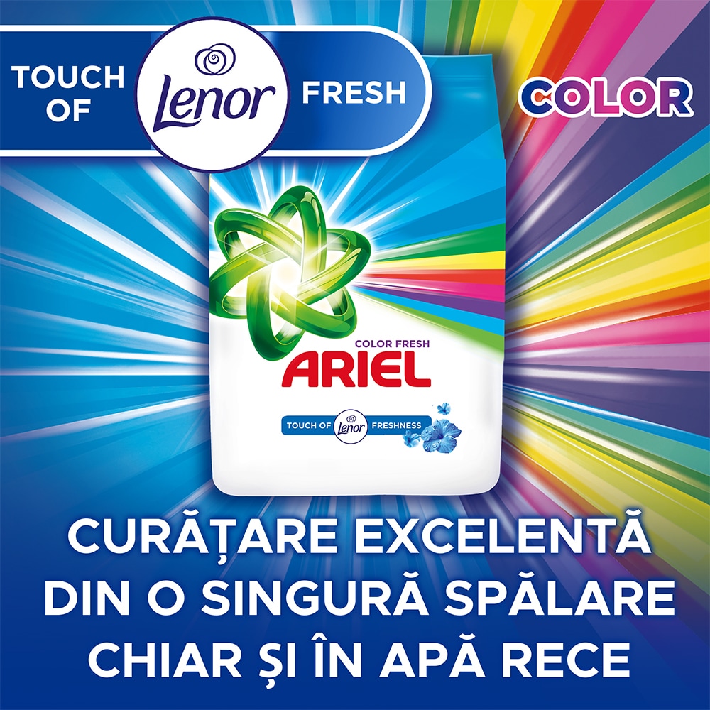 Detergent automat ARIEL Touch of LENOR Color, 6.6 kg, 66 spalari
