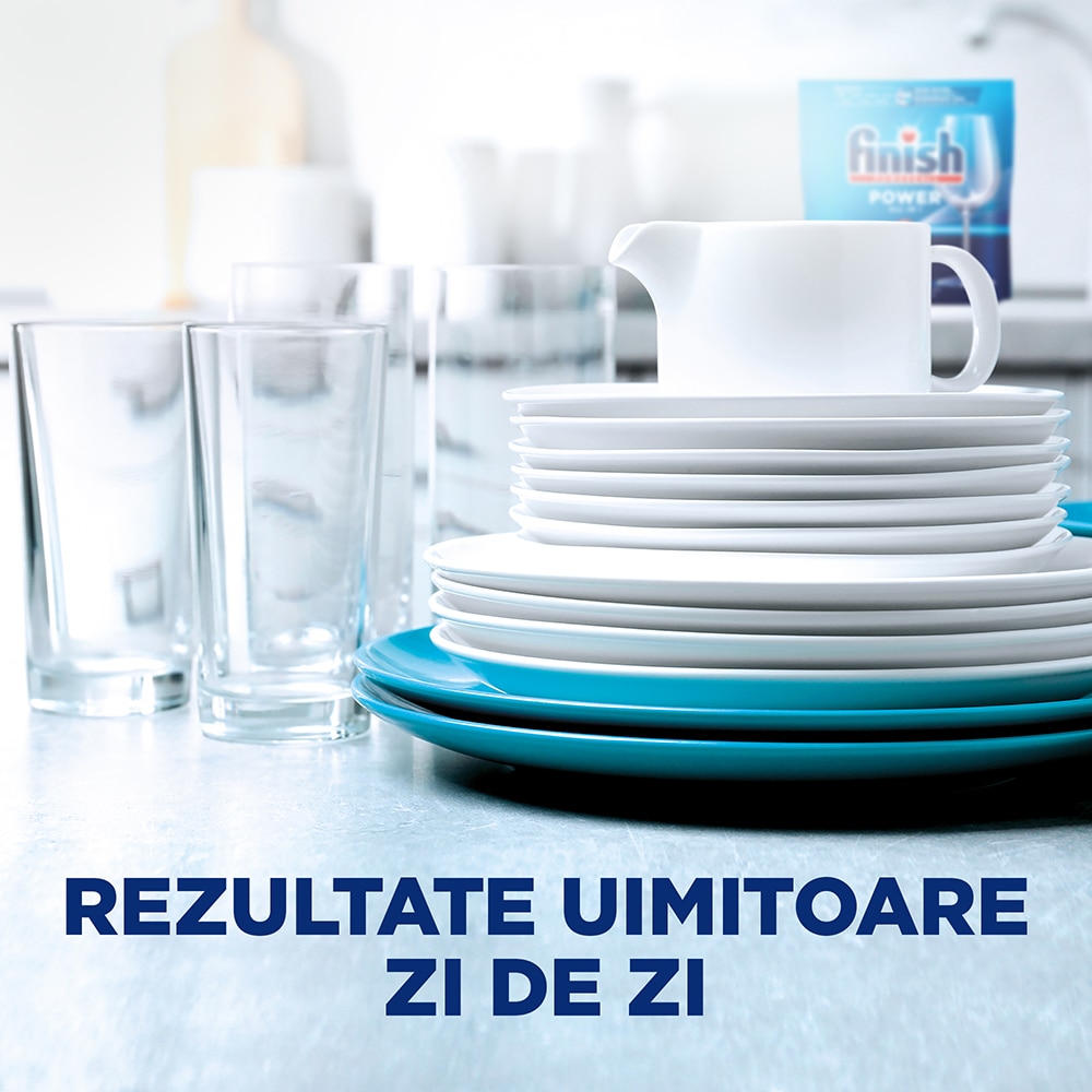 Detergent pentru masina de spalat vase FINISH Power All in One, 3 x 48 tablete