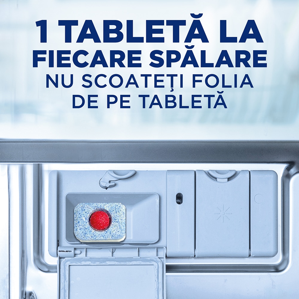 Detergent pentru masina de spalat vase FINISH Power All in One, 3 x 48 tablete