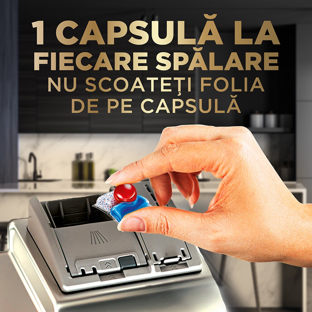 Detergent capsule pentru masina de spalat vase Finish Ultimate All in 1, 30 spalari