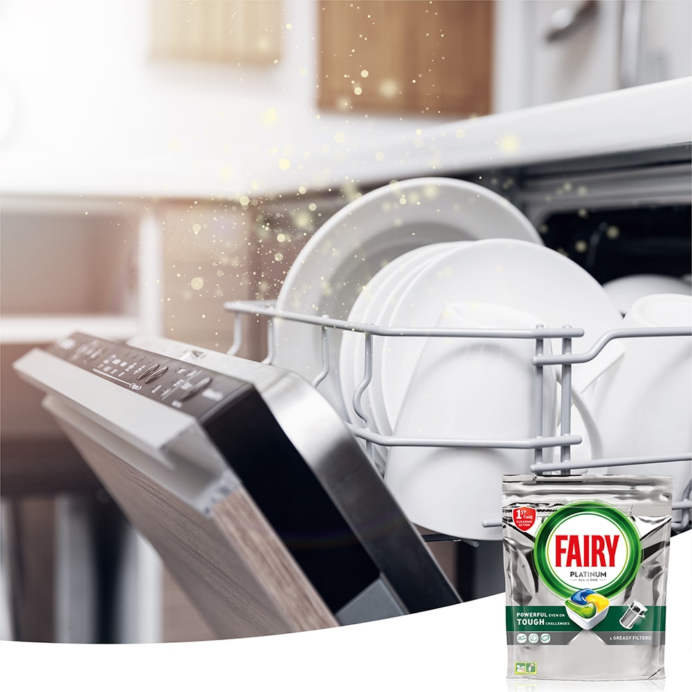Detergent pentru masina de spalat vase FAIRY Platinum, 100 spalari