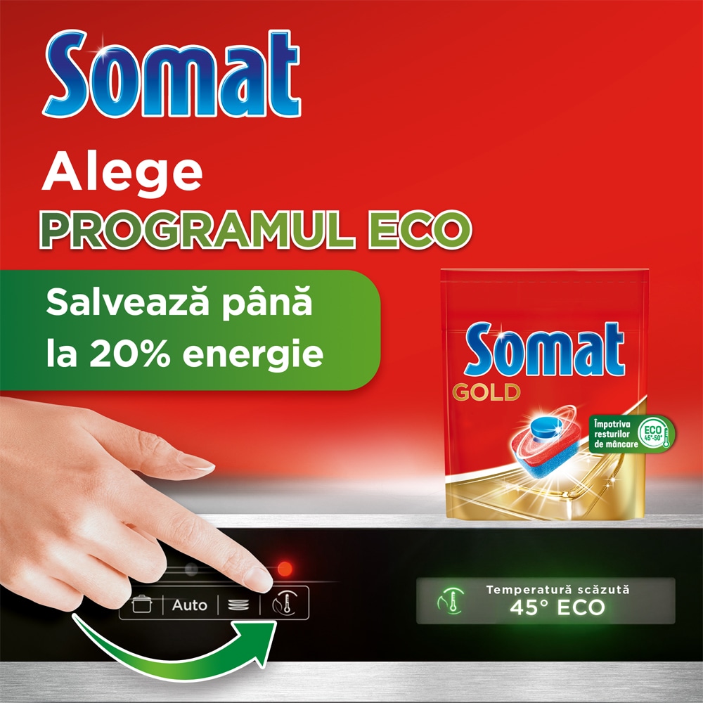Detergent pentru masina de spalat vase SOMAT Gold, 90 tablete