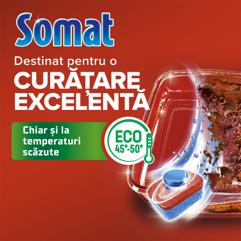 Detergent pentru masina de spalat vase SOMAT Gold, 90 tablete