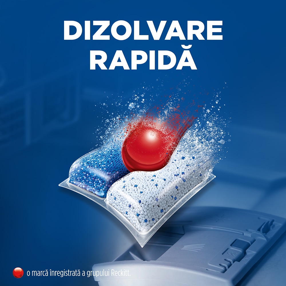 Pachet Detergent pentru masina de spalat vase Finish Quantum, 2x60 buc