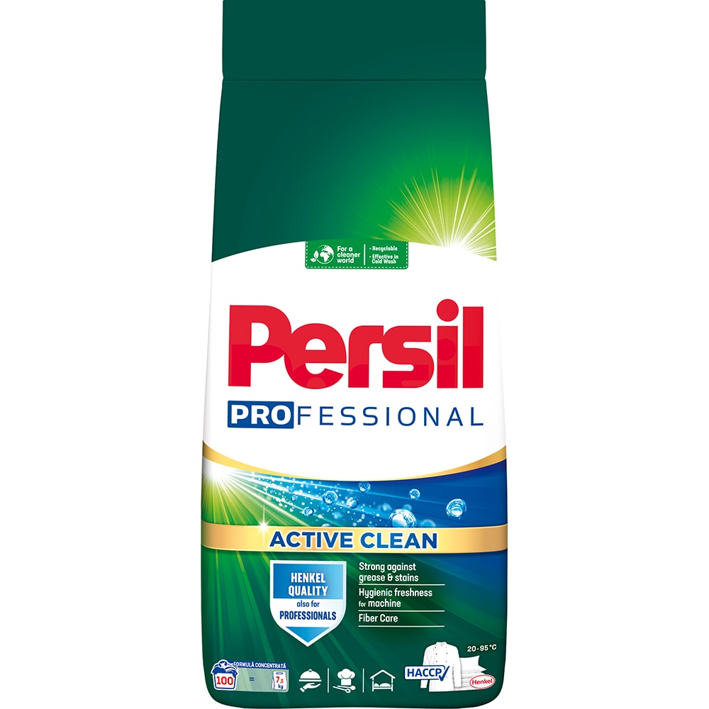 Detergent automat PERSIL Active Clean Professional, 7.5 kg, 100 spalari